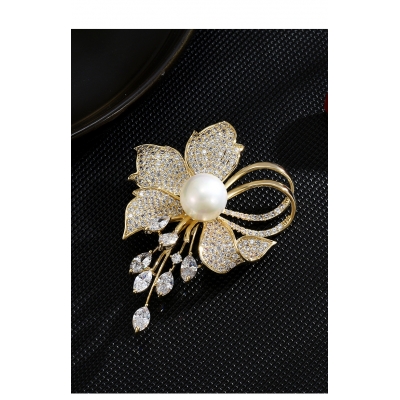 Magnificent luxury fashion brooch high-end brooch women's new Korean clothing accessories temperament elegant pin LXT0681H
