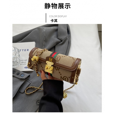 Small square bag, one shoulder crossbody casual mobile phone bag, fashionable and versatile small round bag MDD-5880